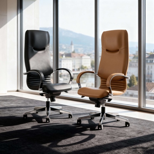 Leder Chefsessel Nowy Styl Nova