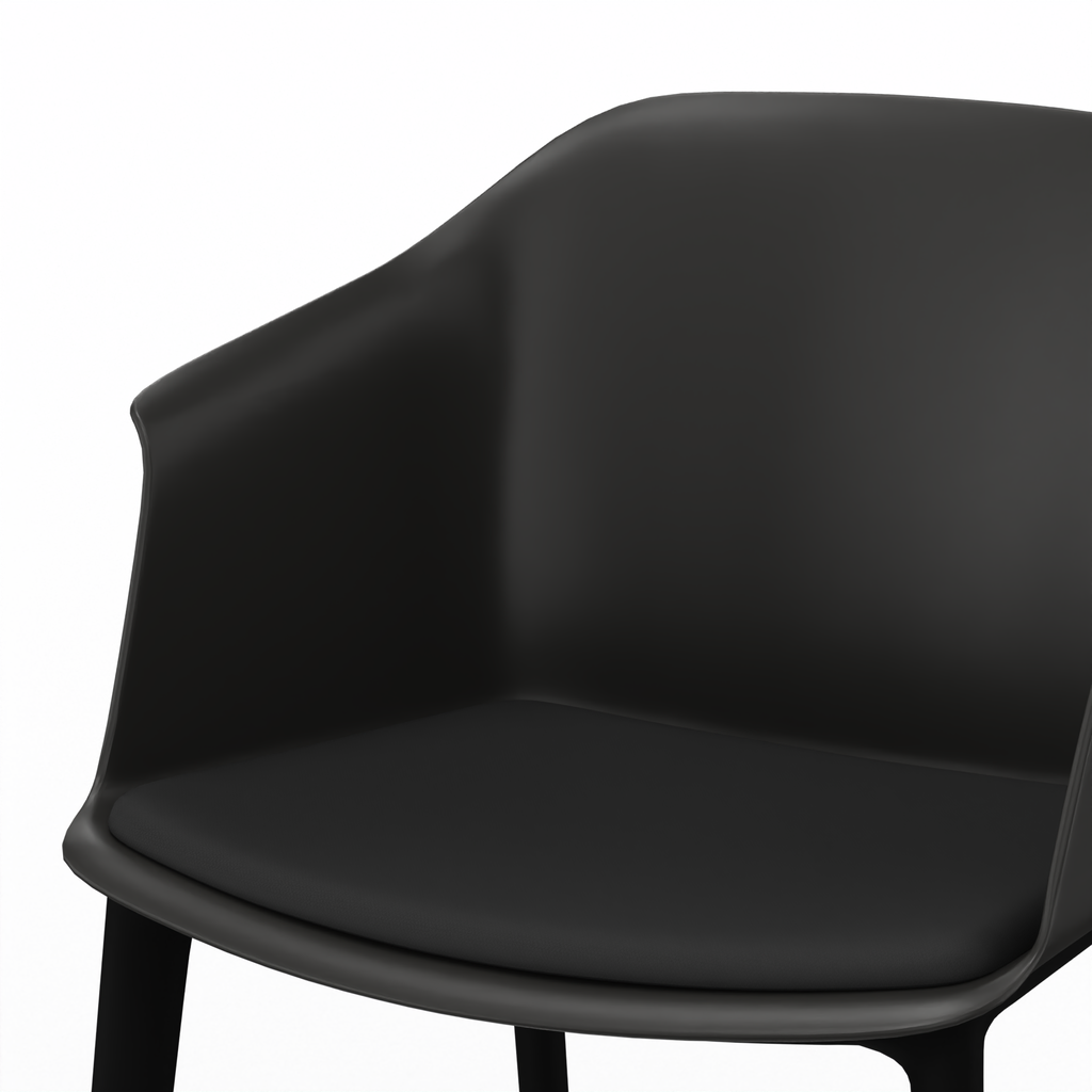 Bistrostühle Nowy Styl Inta Frame mit Sitzkissen