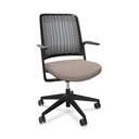 Sedia da ufficio Sitag WithMe (Marrone chiaro, Nero)
