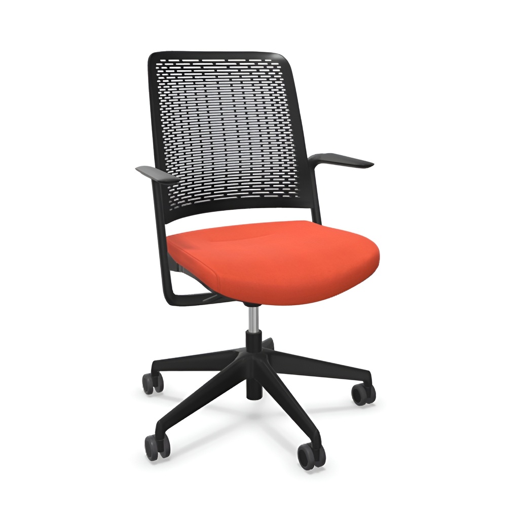 Sedia da ufficio Sitag WithMe (Arancione, Nero)