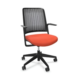 Sedia da ufficio Sitag WithMe (Arancione, Nero)