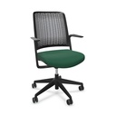 Sedia da ufficio Sitag WithMe (Verde, Nero)