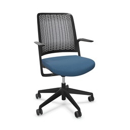 Sedia da ufficio Sitag WithMe (Blu, Nero)