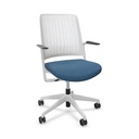 Sedia da ufficio Sitag WithMe (Blu, Grigio chiaro)