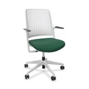 Sedia da ufficio Sitag WithMe (Verde, Grigio chiaro)