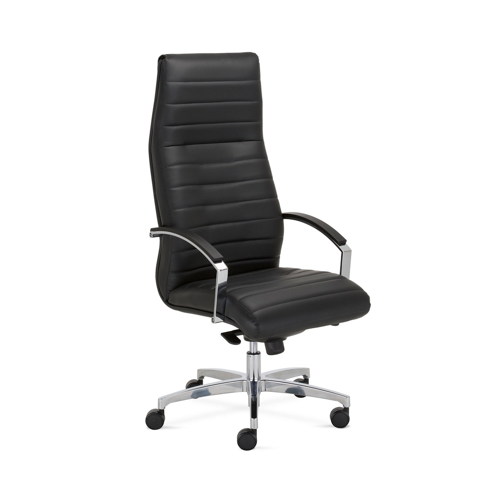 Fauteuil de direction en similicuir Nowy Styl Lynx (Noir)