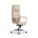 Fauteuil de direction en similicuir Nowy Styl Nova (Beige clair)