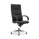 Imitation leather executive chair Nowy Styl Linea (Black)