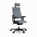 Office chair Sitag SitagXilium (Gray, with 4D armrests, with headrest)