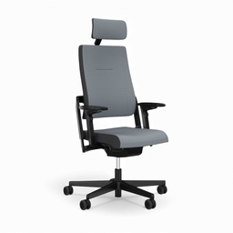 Office chair Sitag SitagXilium (Gray, with 4D armrests, with headrest)