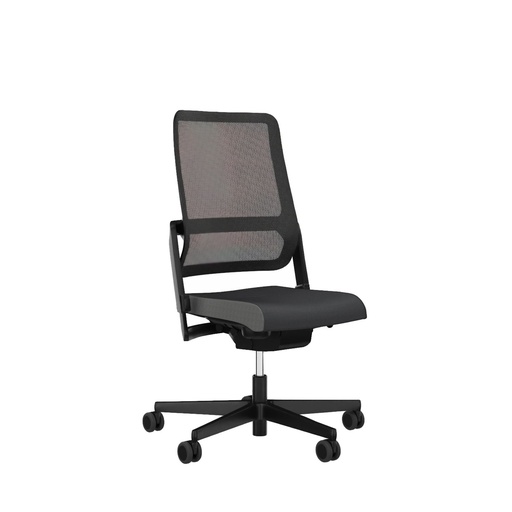 Sedia da ufficio Sitag SitagXilium Mesh (Nero, senza braccioli, senza poggiatesta)
