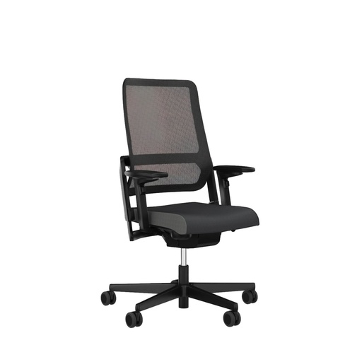 Office chair Sitag SitagXilium Mesh (Black, with 4D armrests, without headrest)