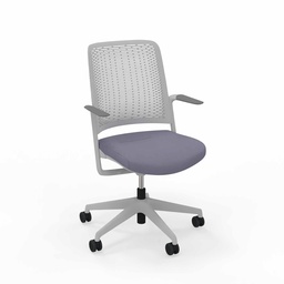 Sedia girevole per ufficio Nowy Styl WithME Chair (Grigio, Nuovo)