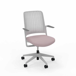 Office swivel chair Nowy Styl WithME Chair (Pink, New)