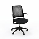 Office swivel chair Nowy Styl WithME Chair (Black, New)