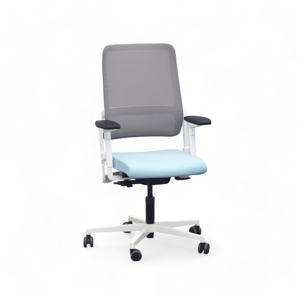 Chaise de bureau SitagXilium Mesh swissmade (Bleu, Nouveau)