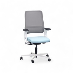 Chaise de bureau SitagXilium Mesh swissmade (Bleu, Nouveau)