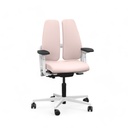 Chaise de bureau SitagXilium DuoBack swissmade ergonomique (Rose, Nouveau)