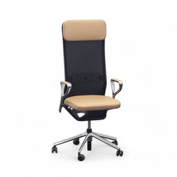Fauteuil de direction SitagTeam Highback Mesh swissmade (Beige, Nouveau)