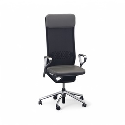 Sedia direzionale SitagTeam Highback Mesh swissmade (Grigio, Nuovo)
