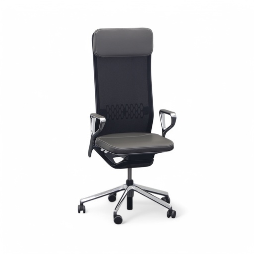 Sedia direzionale SitagTeam Highback Mesh swissmade (Grigio, Nuovo)