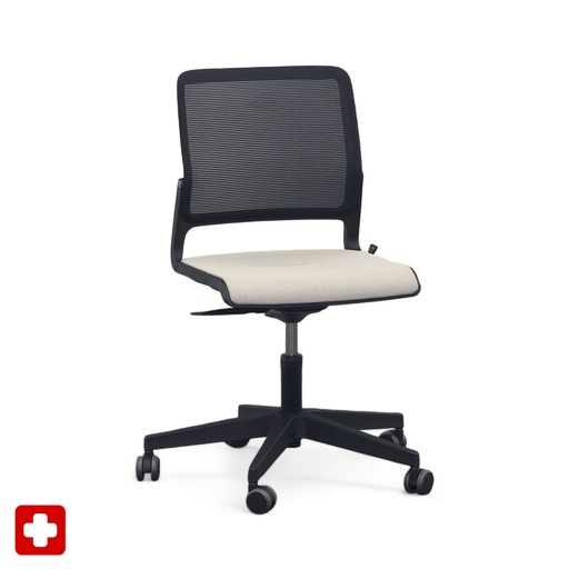 Sedia da conferenza Sitag SitagXilium Mesh (Beige, Nuovo, senza braccioli)