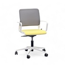 Conference chair Sitag SitagXilium Mesh (Yellow, New, with fixed armrests)