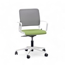 Conference chair Sitag SitagXilium Mesh (Green, New, with fixed armrests)