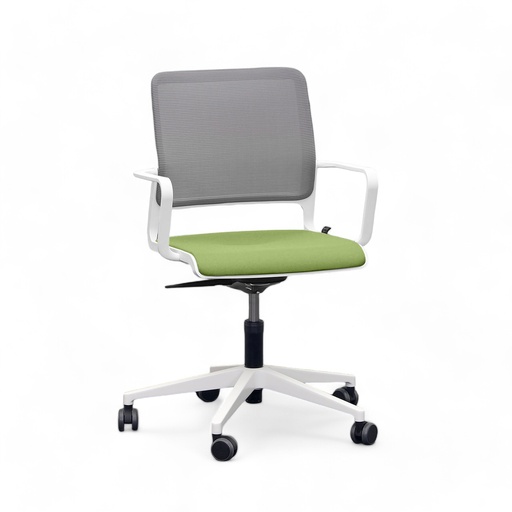 Conference chair Sitag SitagXilium Mesh (Green, New, with fixed armrests)