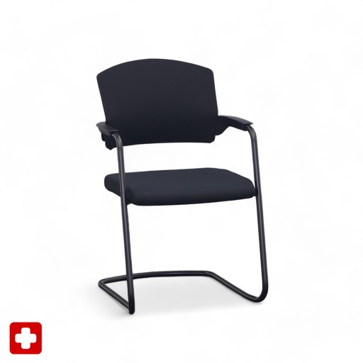 Sedia a sbalzo Sitag EL100 (Nero, Nuovo)