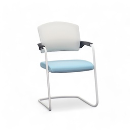 Chaise cantilever Sitag EL100 (Bleu, Nouveau)
