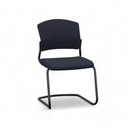 Chaise cantilever Sitag EL100 (Noir, Nouveau)