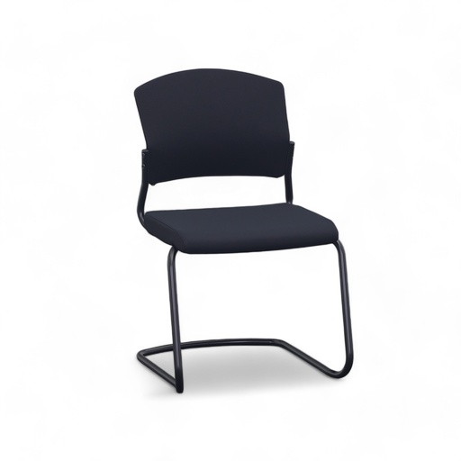 Chaise cantilever Sitag EL100 (Noir, Nouveau)