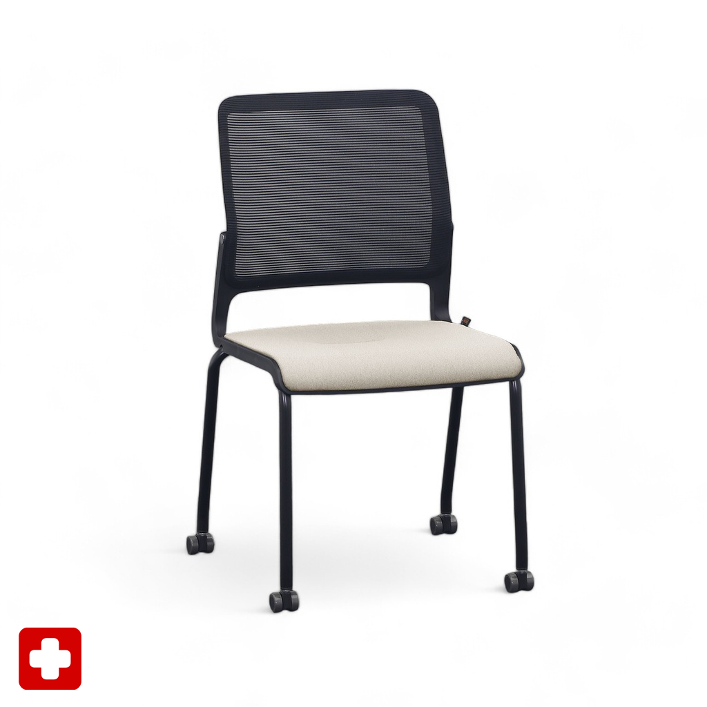 4-leg chairs Sitag SitagXilium Mesh (Beige, New)