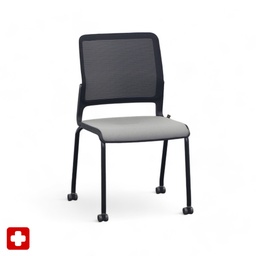 Sedie a 4 gambe Sitag SitagXilium Mesh (Grigio, Nuovo)