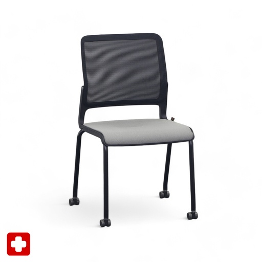 Sedie a 4 gambe Sitag SitagXilium Mesh (Grigio, Nuovo)