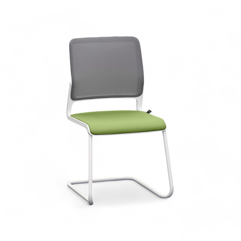 Chaise cantilever Sitag SitagXilium (Vert, Nouveau, sans accoudoirs)