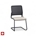 Sitag SitagXilium Mesh cantilever chair (Beige, New, without armrests)