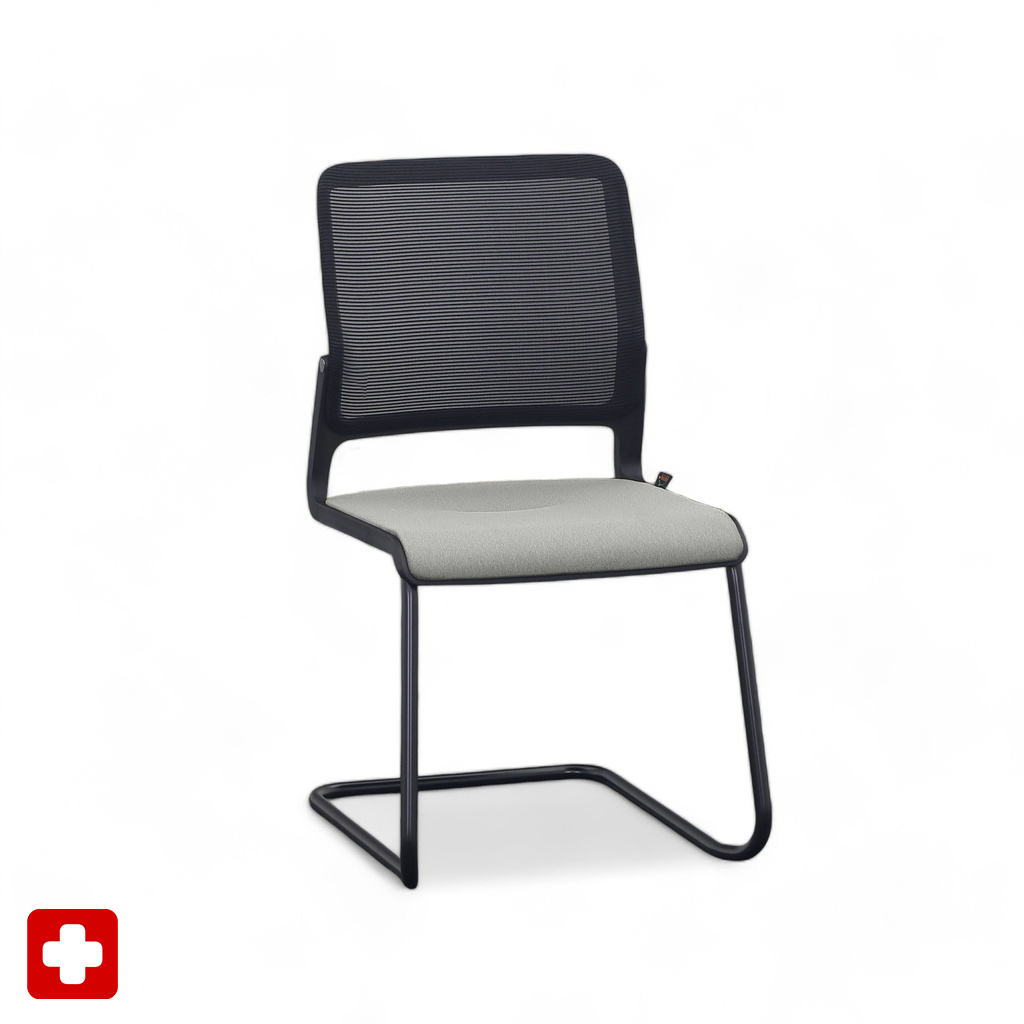 Piétement luge Sitag SitagXilium Mesh (Gris, Nouveau, sans accoudoirs)