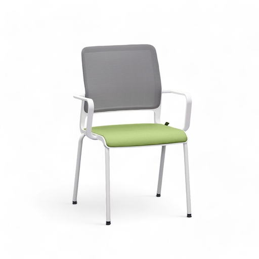 4-legged chairs Sitag SitagXilium Mesh (Green, New, with fixed armrests)