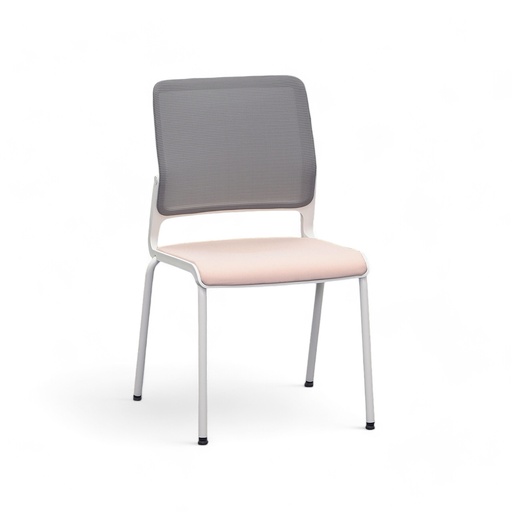 Chaises 4 pieds Sitag SitagXilium Mesh (Rose, Nouveau, sans accoudoirs)