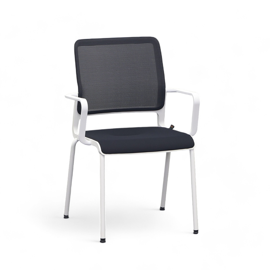 Sedie a 4 gambe Sitag SitagXilium Mesh (Nuovo, con braccioli fissi)