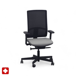 Chaise de bureau SitagPoint Tec 2 Mesh (Gris, Nouveau)