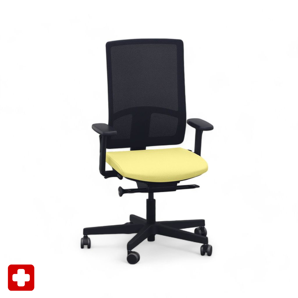 Sedia da ufficio SitagPoint Tec 2 Mesh (Giallo, Nuovo)