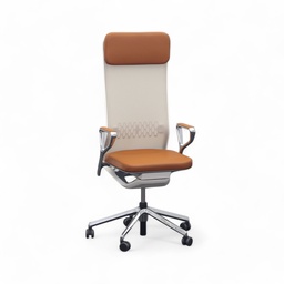 Fauteuil de direction SitagTeam Highback Mesh swissmade (Marron, Nouveau)