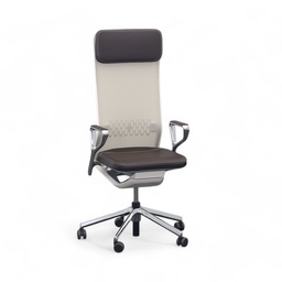 Fauteuil de direction SitagTeam Highback Mesh swissmade (Marron foncé, Nouveau)